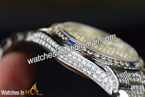 replica diamond rolex watches presidential|rolex look alike watch.